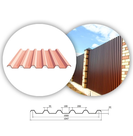 купить профнастил С-44 в Перми