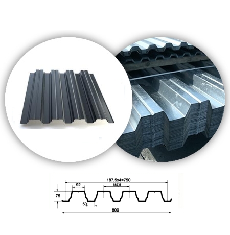 купить профнастил Н-75 в Перми